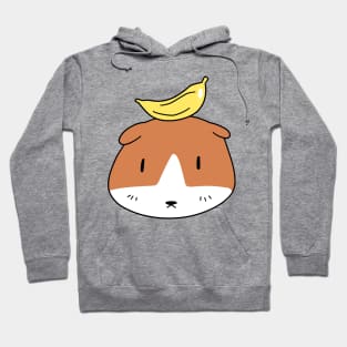 Banana Guinea Pig Face Hoodie